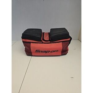 Snap on Goods Cold Storage Bag Cooler Box Red Koozie Norwood Rare HTF